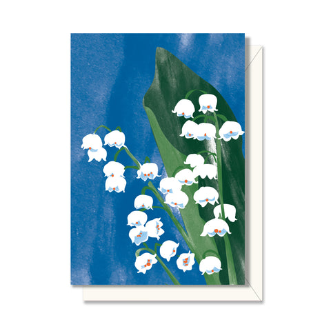 Lily of the Valley Cluster Enclosure Card