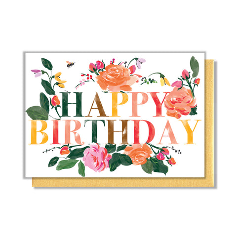 Happy Birthday Enclosure Card