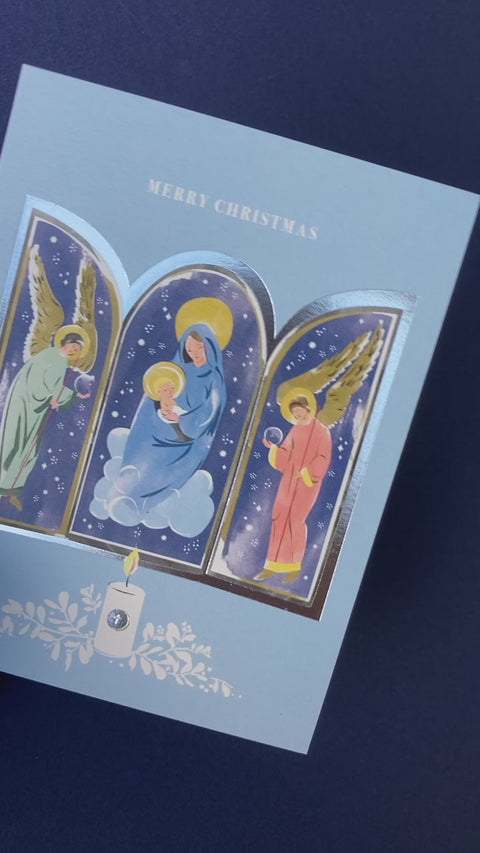 Triptych Christmas - Foil Card