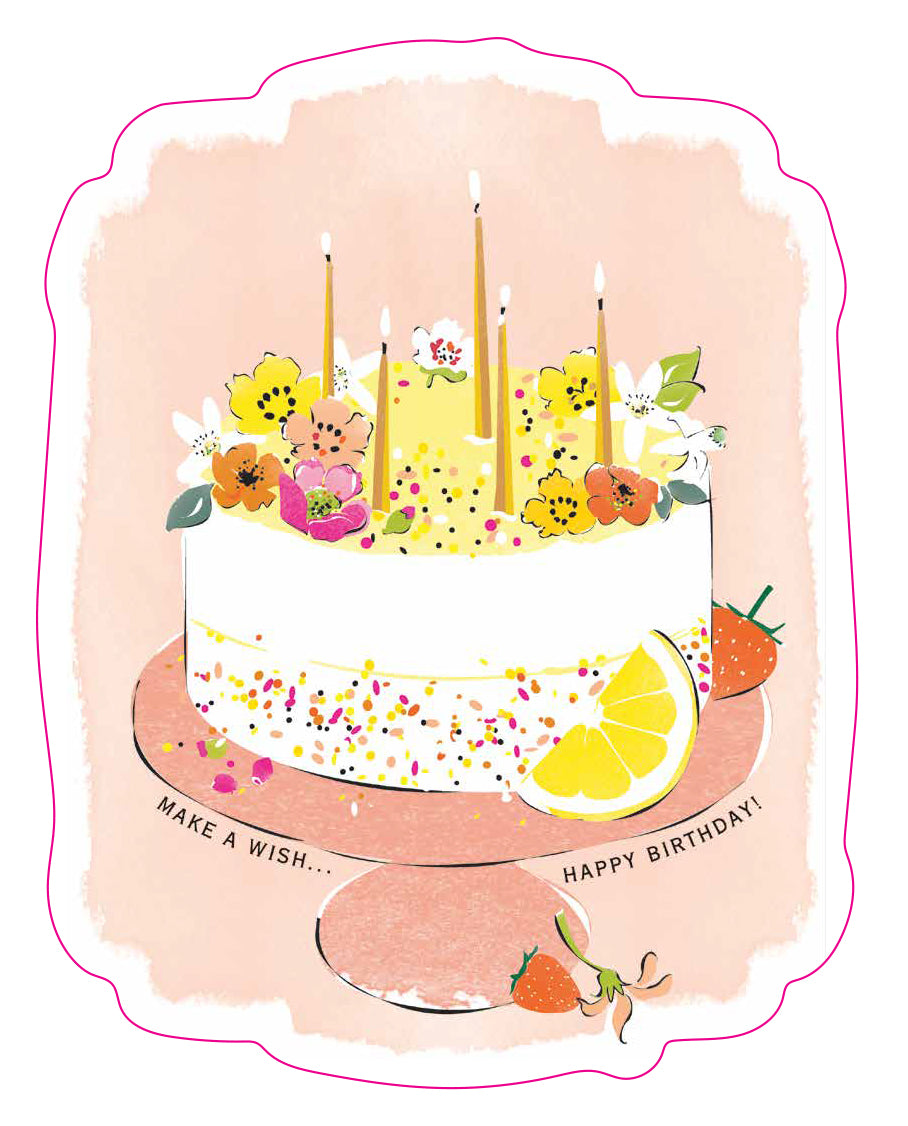 Birthday Cake Template | Primary Resource | Twinkl - Twinkl
